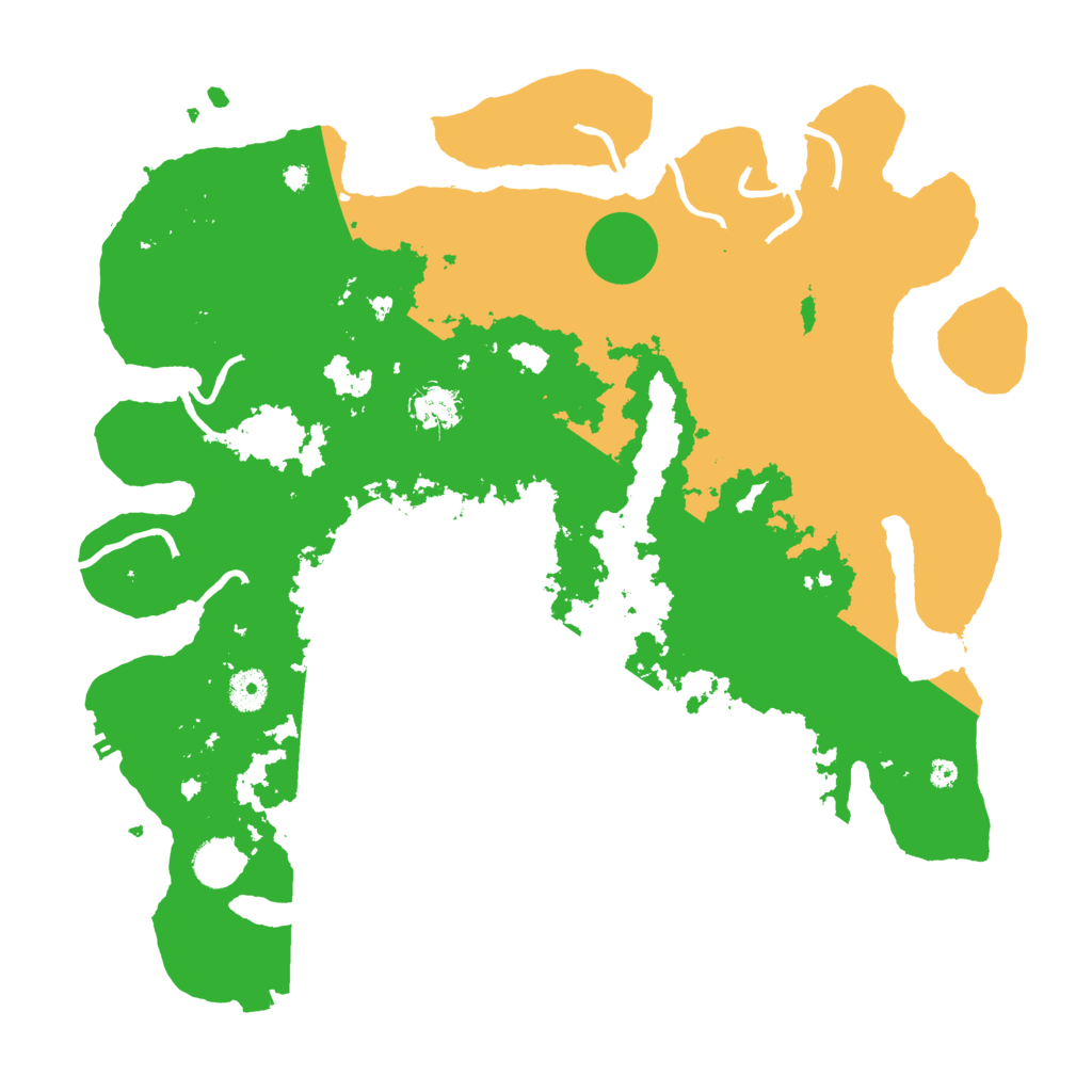 Biome Rust Map: Procedural Map, Size: 4000, Seed: 2012426538