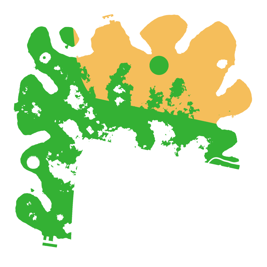 Biome Rust Map: Procedural Map, Size: 3700, Seed: 1792767871