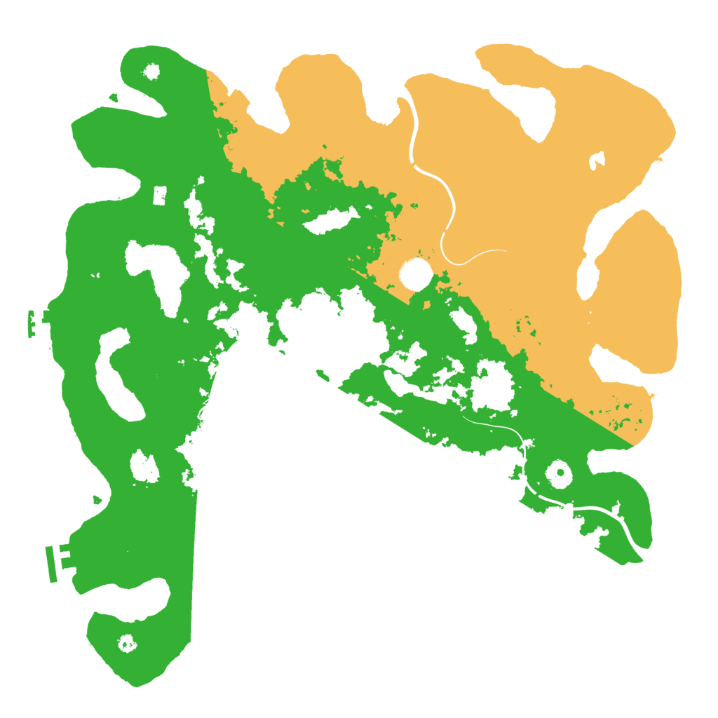 Biome Rust Map: Procedural Map, Size: 4000, Seed: 273890734