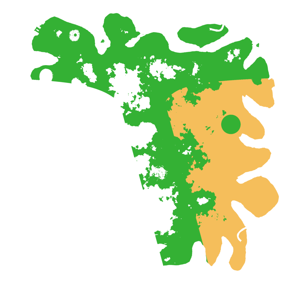 Biome Rust Map: Procedural Map, Size: 4000, Seed: 283370533