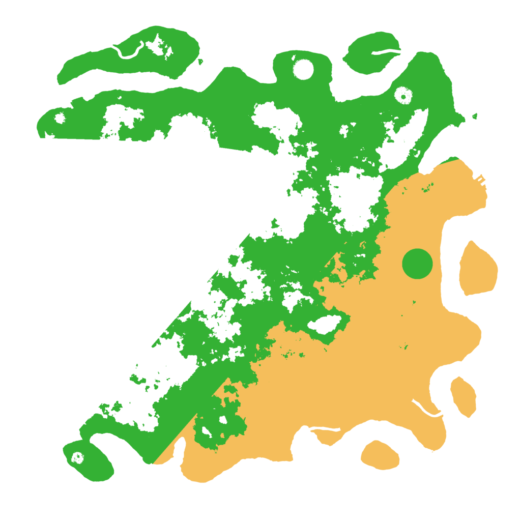 Biome Rust Map: Procedural Map, Size: 4500, Seed: 35671204