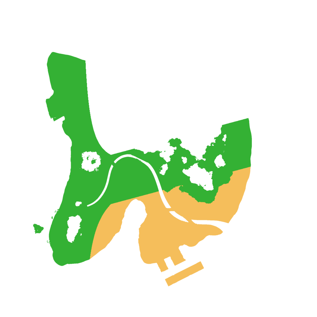 Biome Rust Map: Procedural Map, Size: 1600, Seed: 1533679104