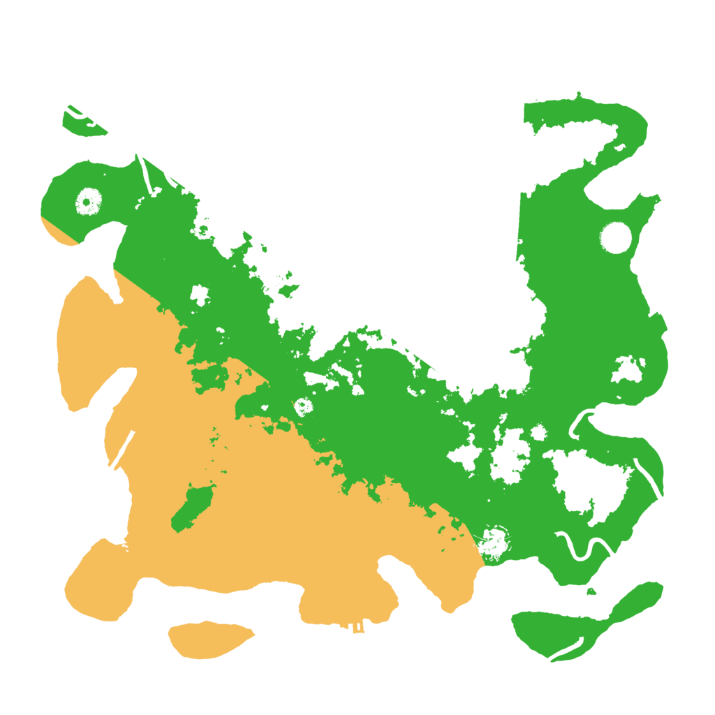 Biome Rust Map: Procedural Map, Size: 4000, Seed: 25768764