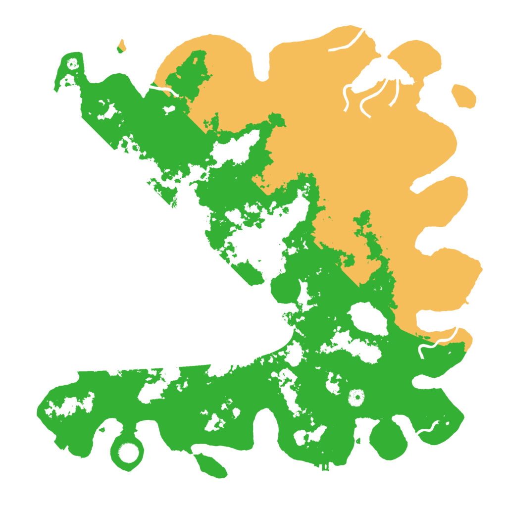 Biome Rust Map: Procedural Map, Size: 4500, Seed: 91436632