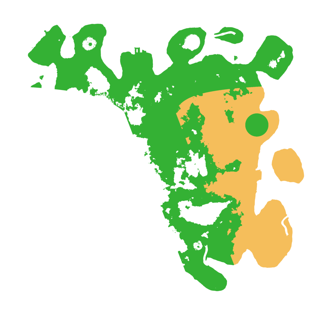 Biome Rust Map: Procedural Map, Size: 3650, Seed: 94018194