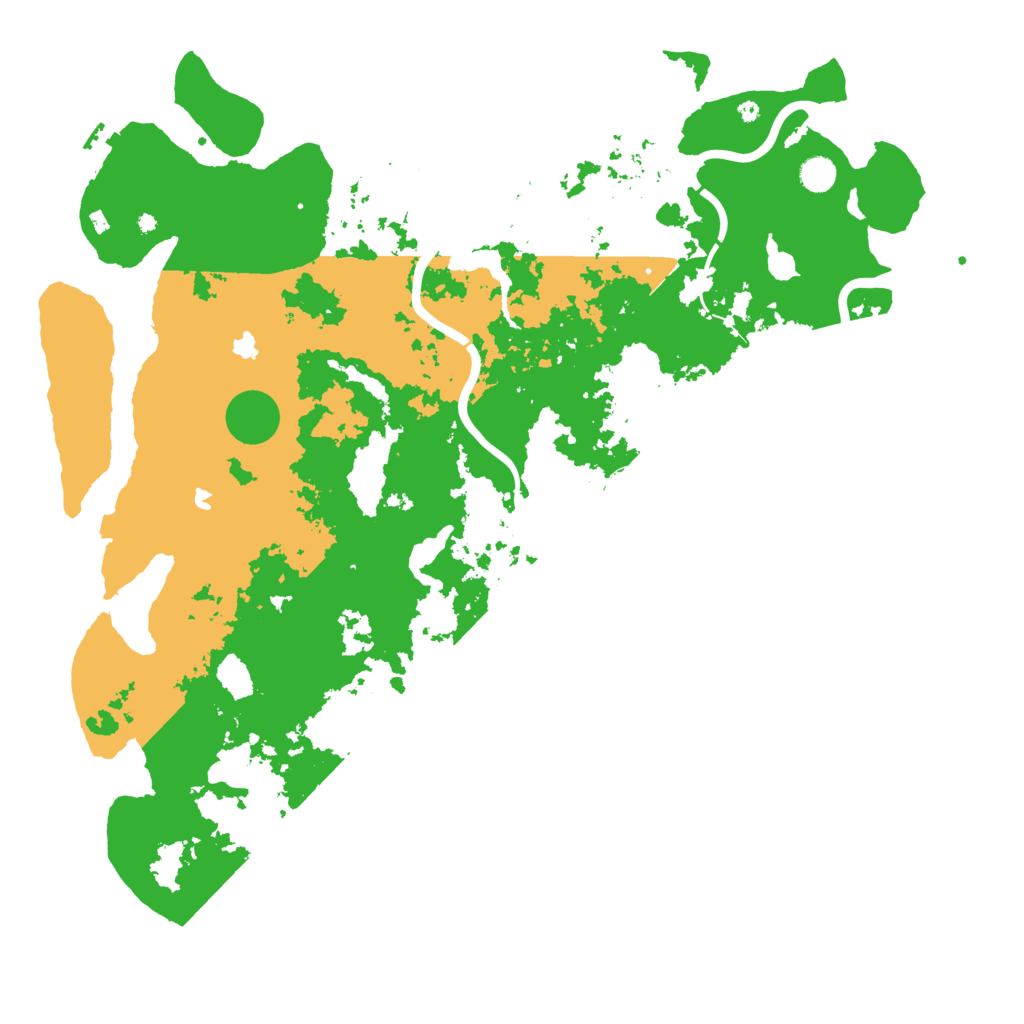 Biome Rust Map: Procedural Map, Size: 5000, Seed: 439701286