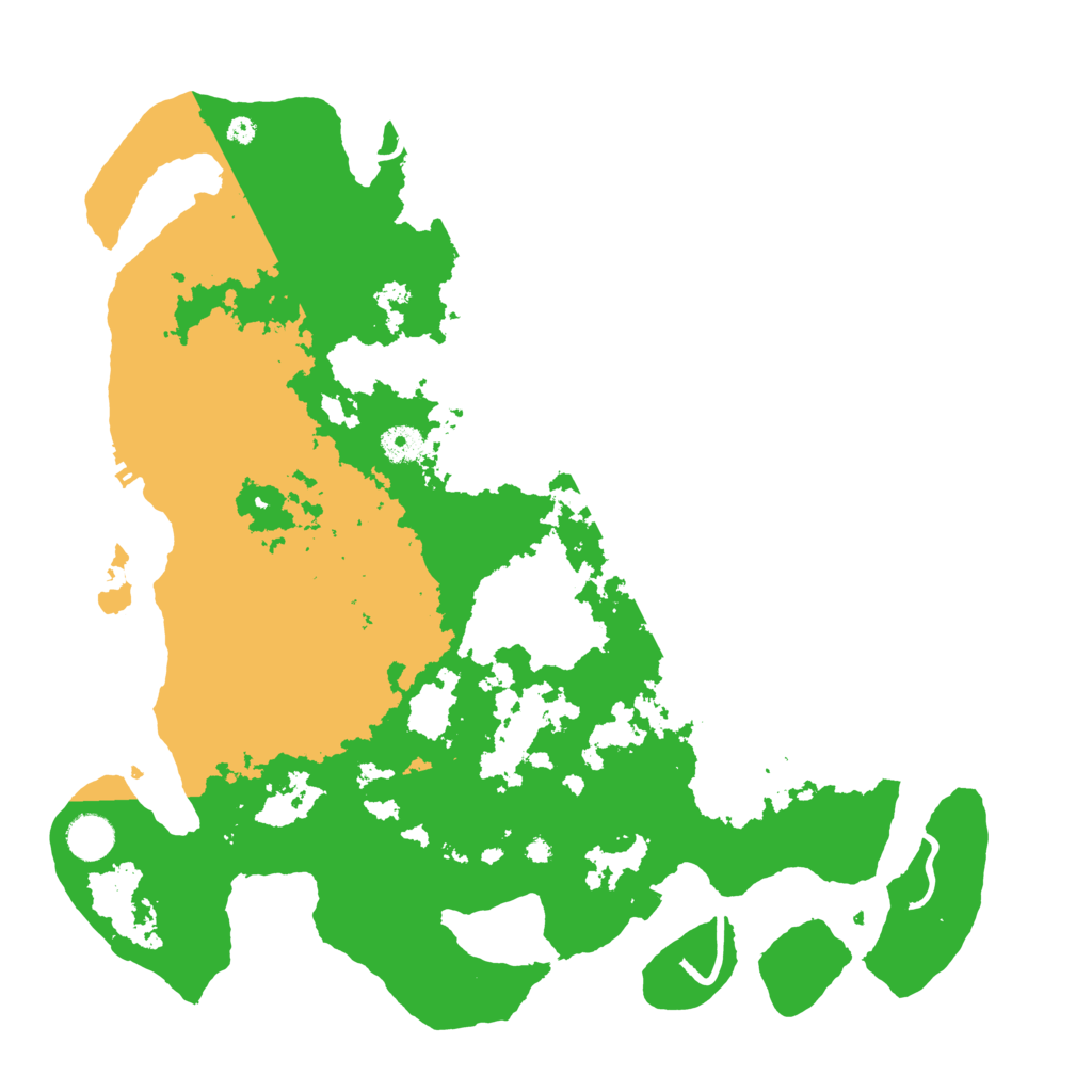 Biome Rust Map: Procedural Map, Size: 4100, Seed: 68140973