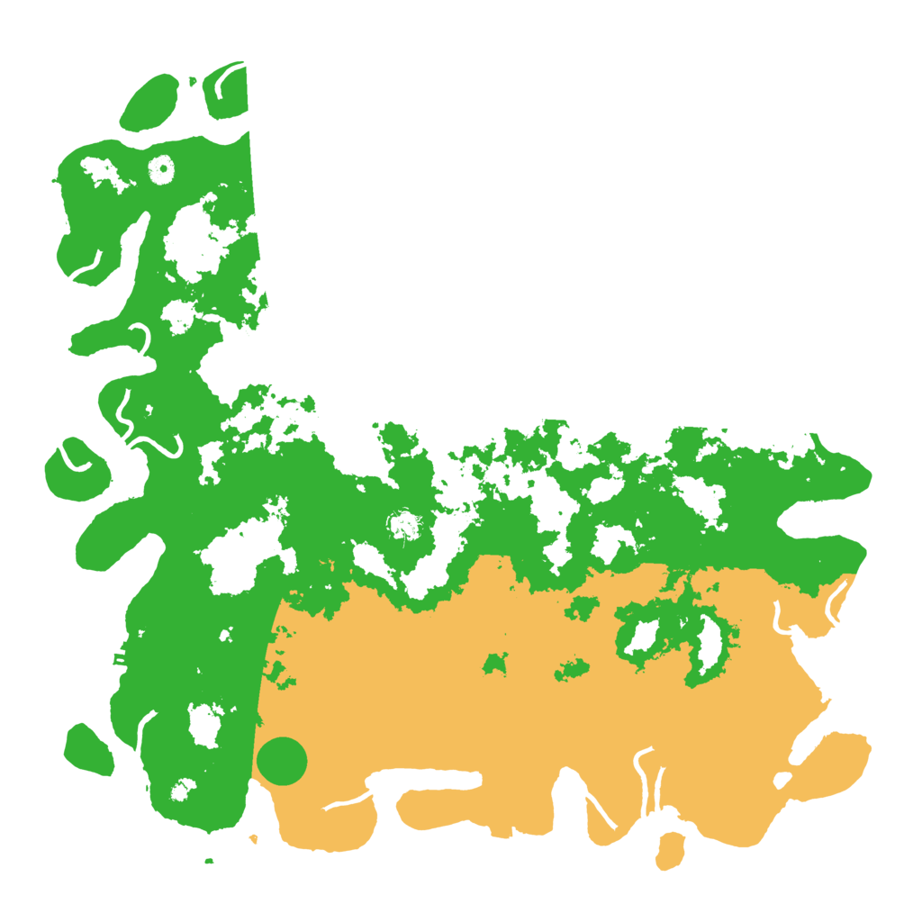 Biome Rust Map: Procedural Map, Size: 5000, Seed: 140845835