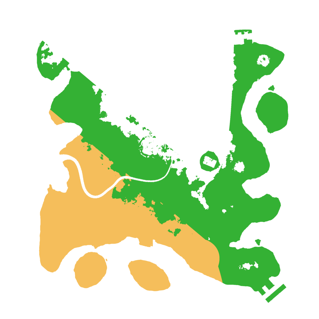 Biome Rust Map: Procedural Map, Size: 2700, Seed: 10384605