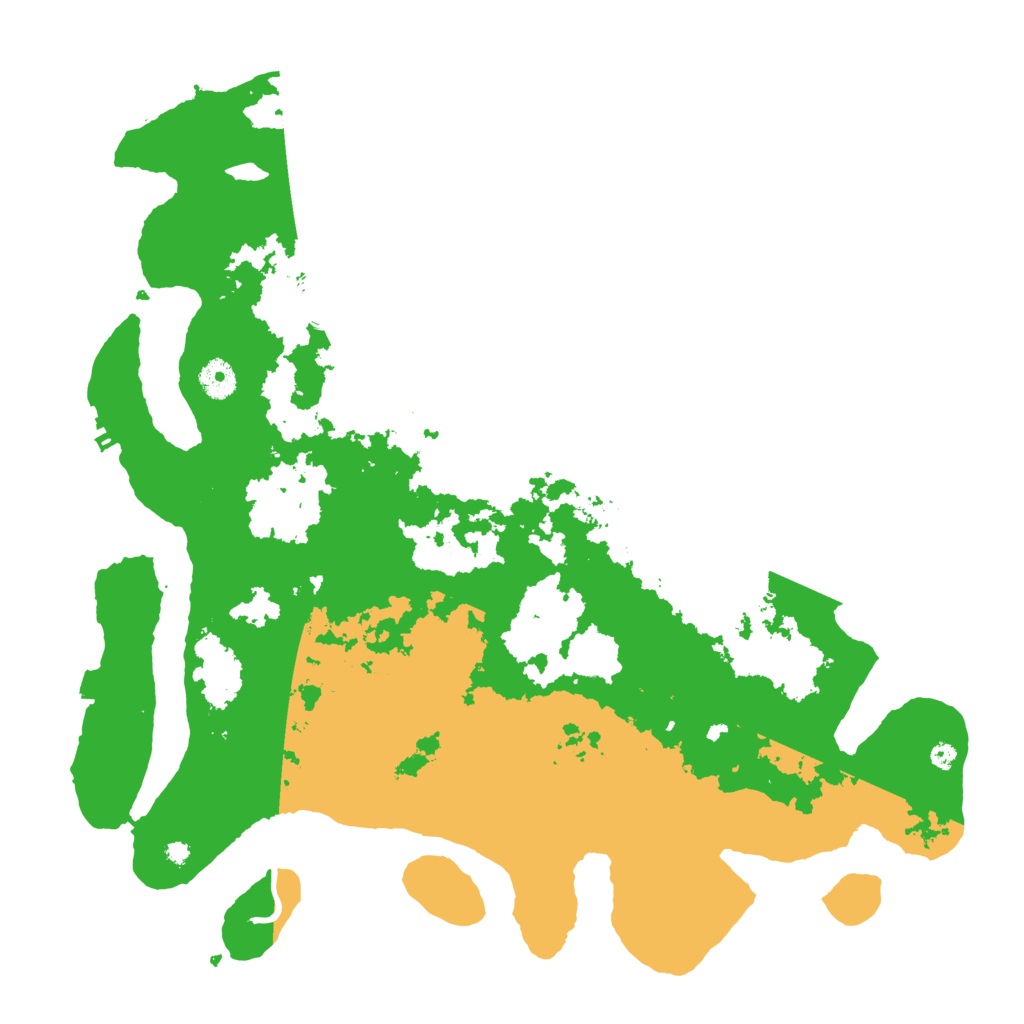 Biome Rust Map: Procedural Map, Size: 4100, Seed: 62279835