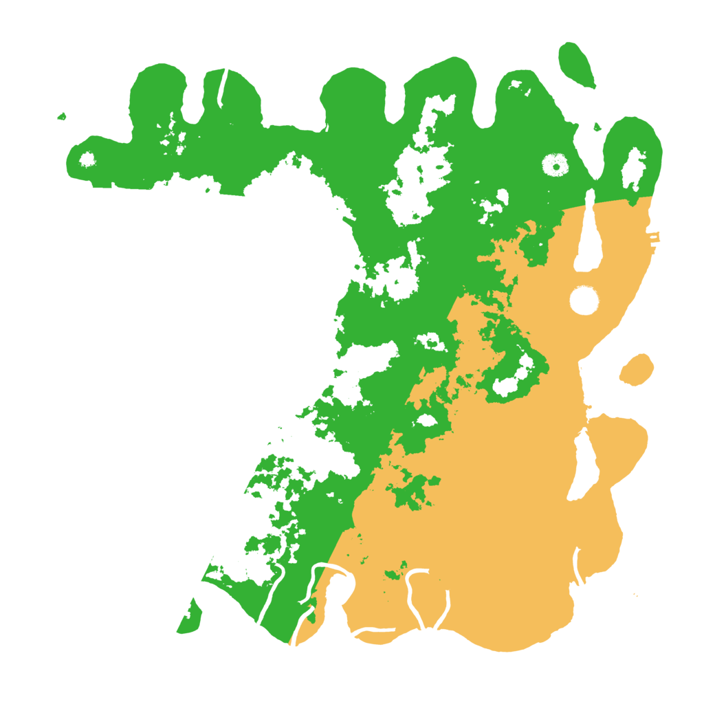 Biome Rust Map: Procedural Map, Size: 4250, Seed: 695531690