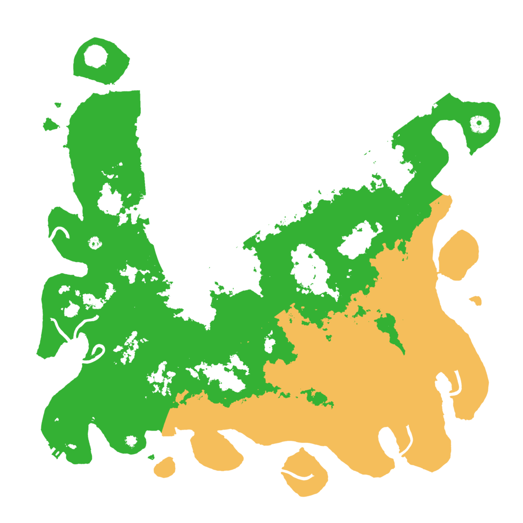 Biome Rust Map: Procedural Map, Size: 4250, Seed: 123333