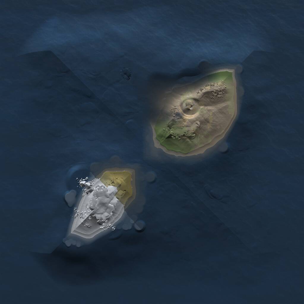 Rust Map: Procedural Map, Size: 1000, Seed: 1202217410, 1 Monuments