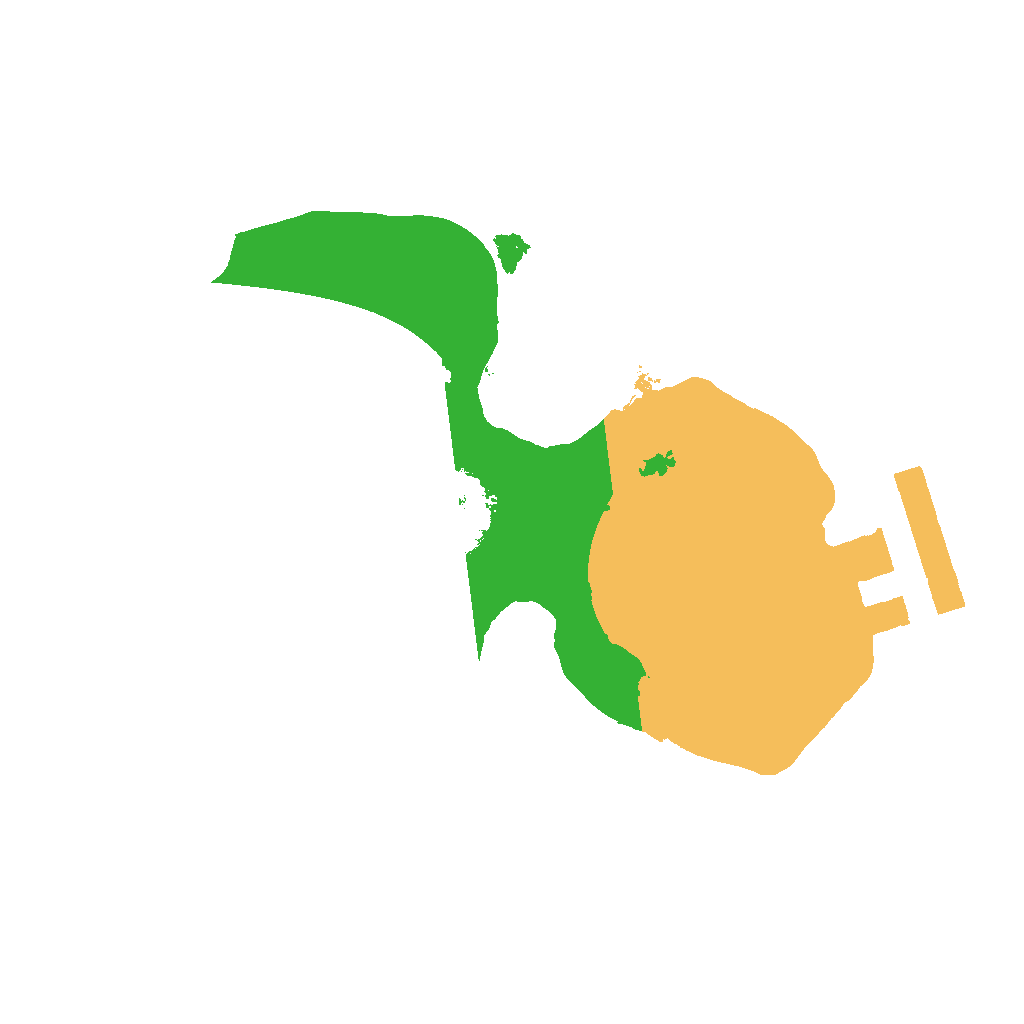 Biome Rust Map: Procedural Map, Size: 1400, Seed: 829955974