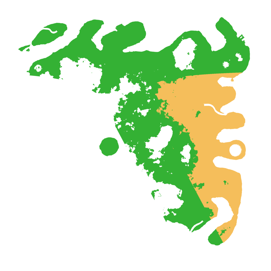 Biome Rust Map: Procedural Map, Size: 4000, Seed: 1463207