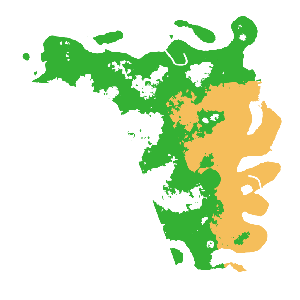 Biome Rust Map: Procedural Map, Size: 4000, Seed: 14341929