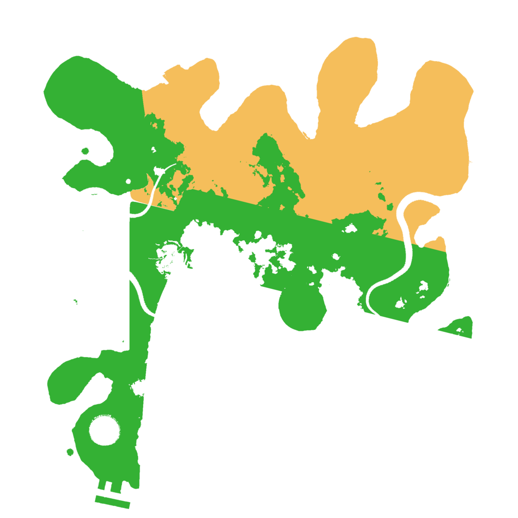 Biome Rust Map: Procedural Map, Size: 3000, Seed: 855944613