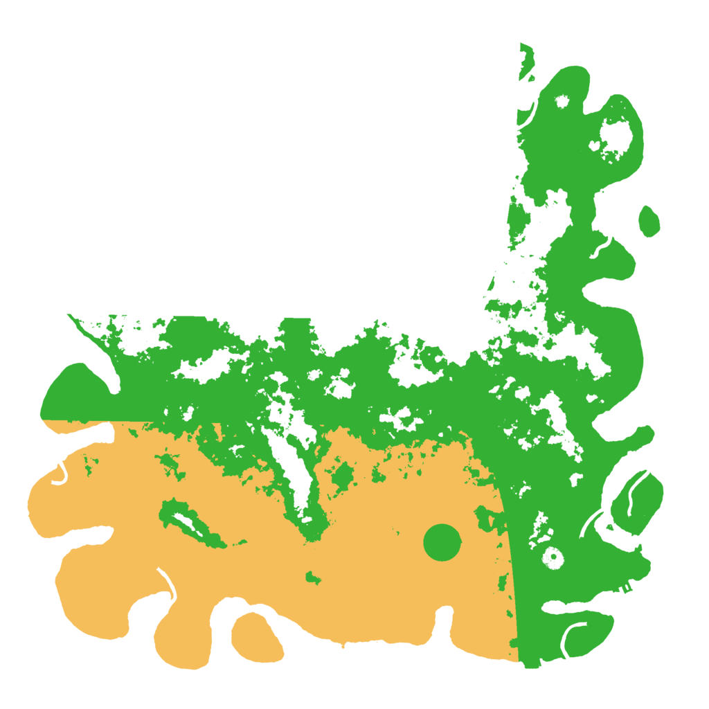 Biome Rust Map: Procedural Map, Size: 5000, Seed: 2071427310
