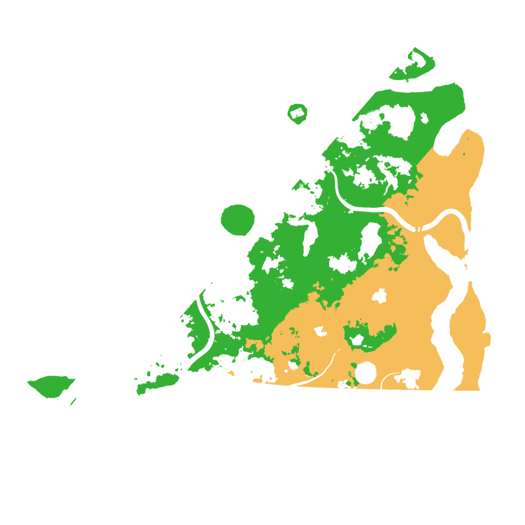 Biome Rust Map: Procedural Map, Size: 4500, Seed: 2101973