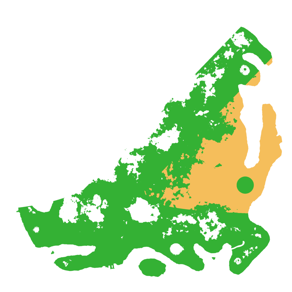 Biome Rust Map: Procedural Map, Size: 4500, Seed: 1019844872