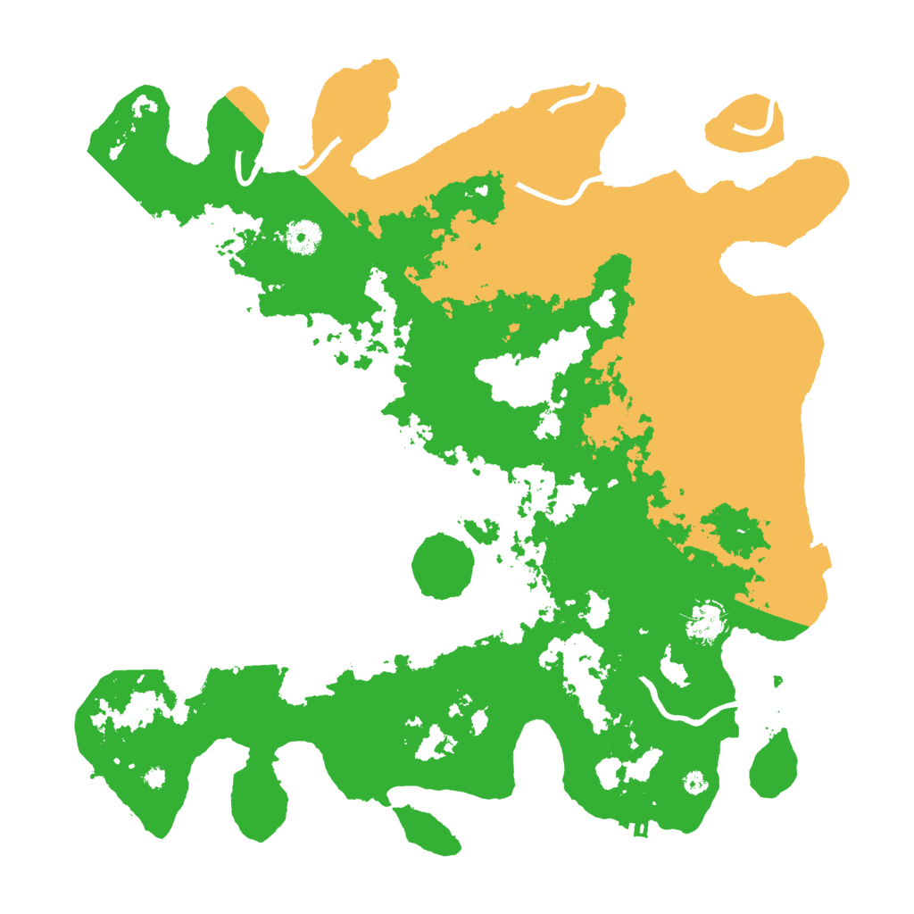 Biome Rust Map: Procedural Map, Size: 4000, Seed: 91436632