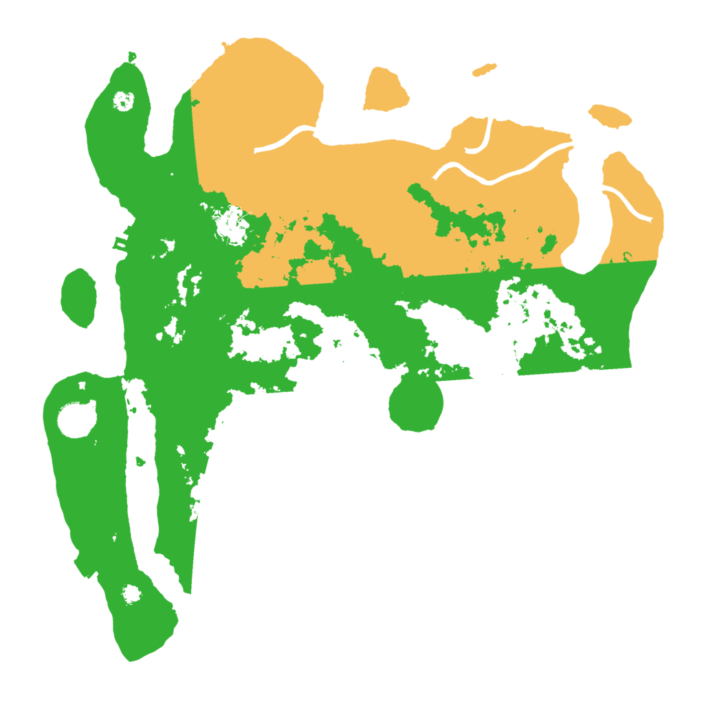 Biome Rust Map: Procedural Map, Size: 3500, Seed: 163189862