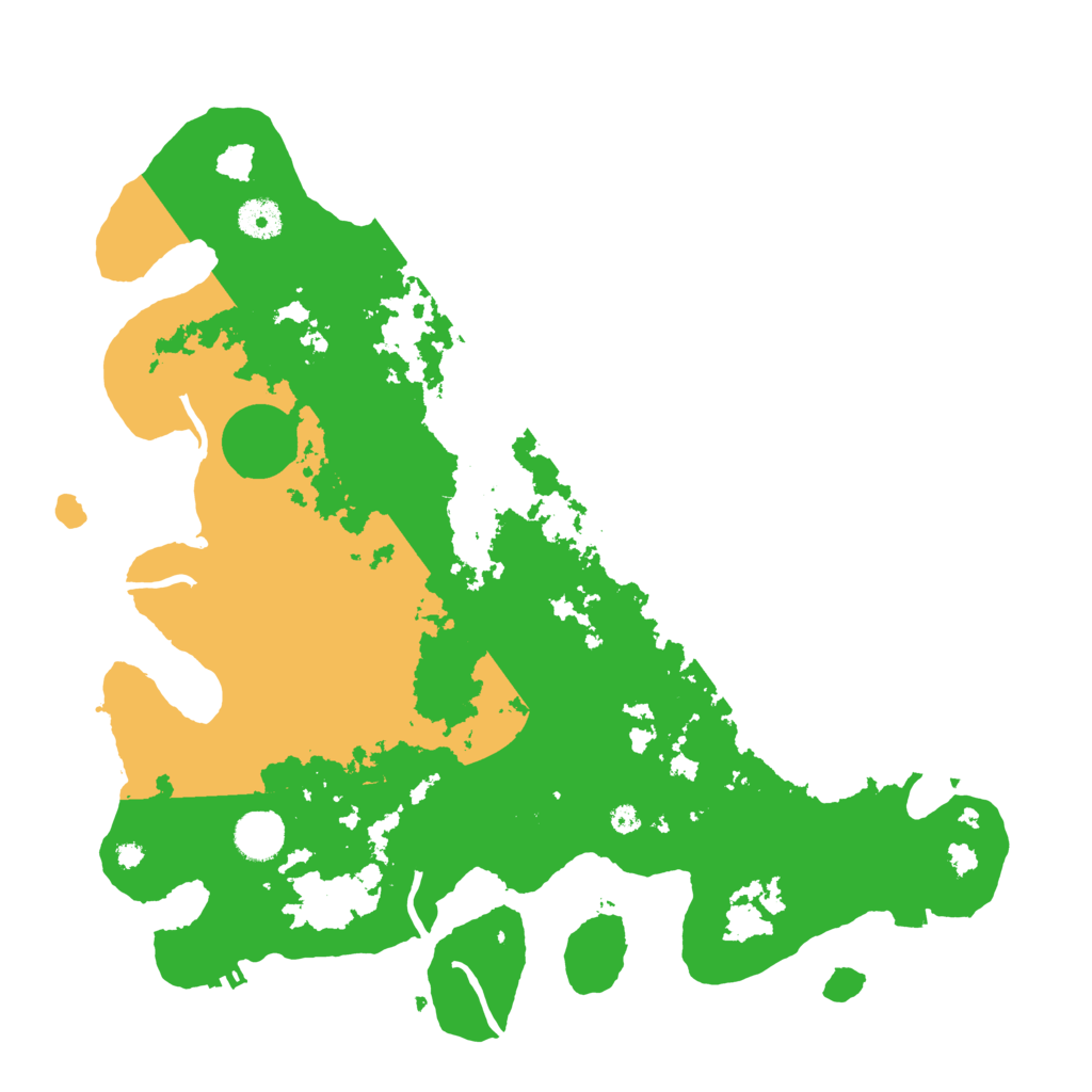 Biome Rust Map: Procedural Map, Size: 3900, Seed: 2146227