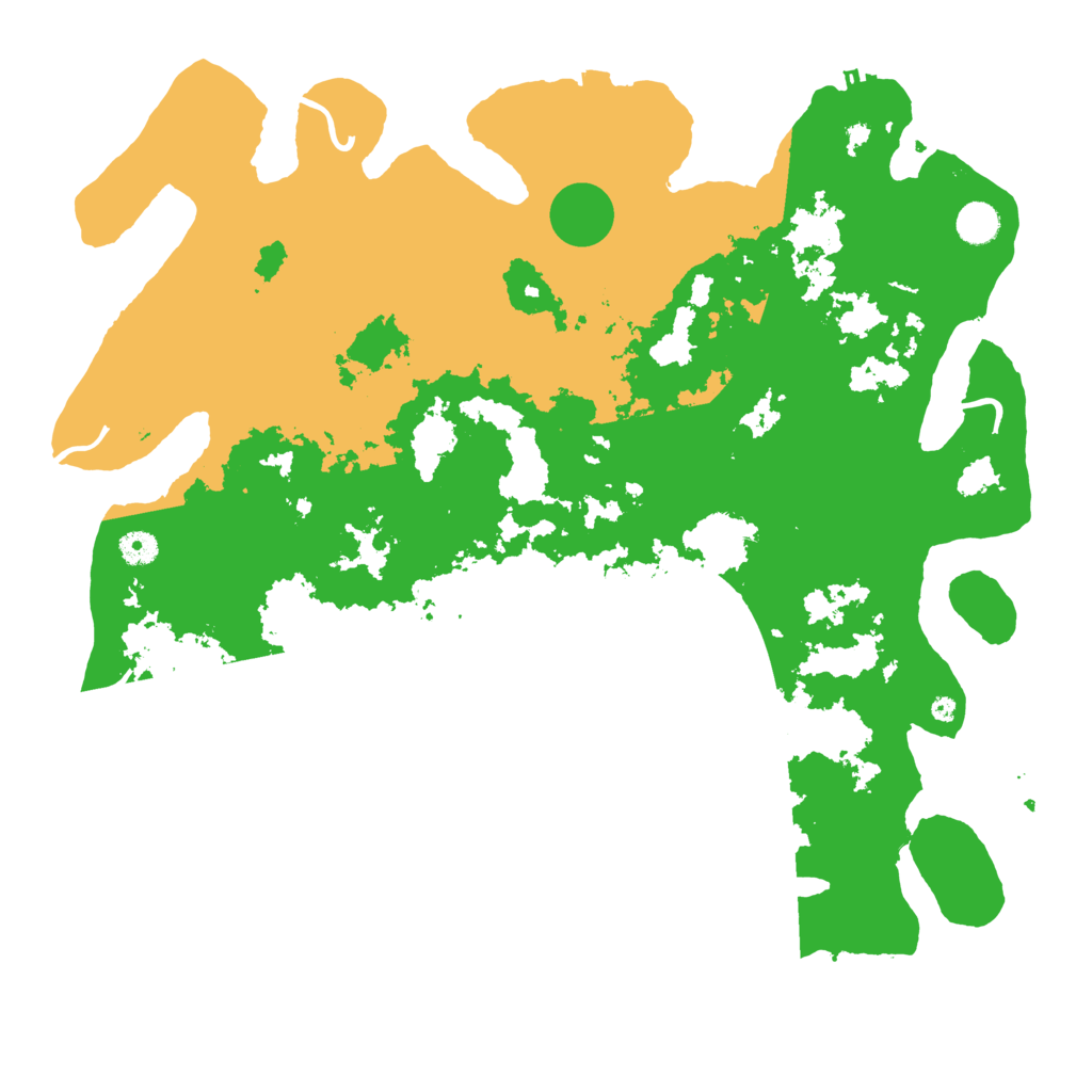 Biome Rust Map: Procedural Map, Size: 4500, Seed: 2119447900