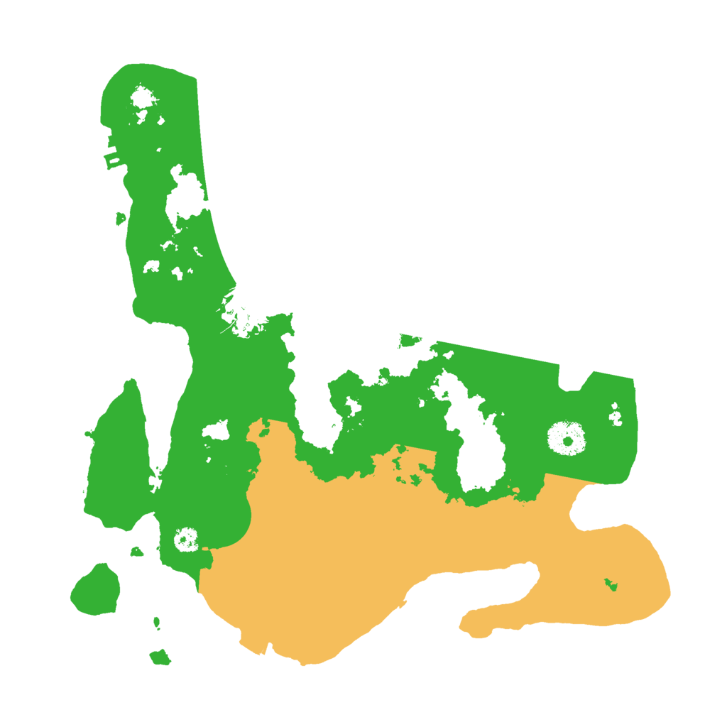 Biome Rust Map: Procedural Map, Size: 3000, Seed: 65526