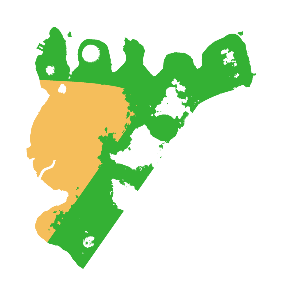 Biome Rust Map: Procedural Map, Size: 3000, Seed: 10604