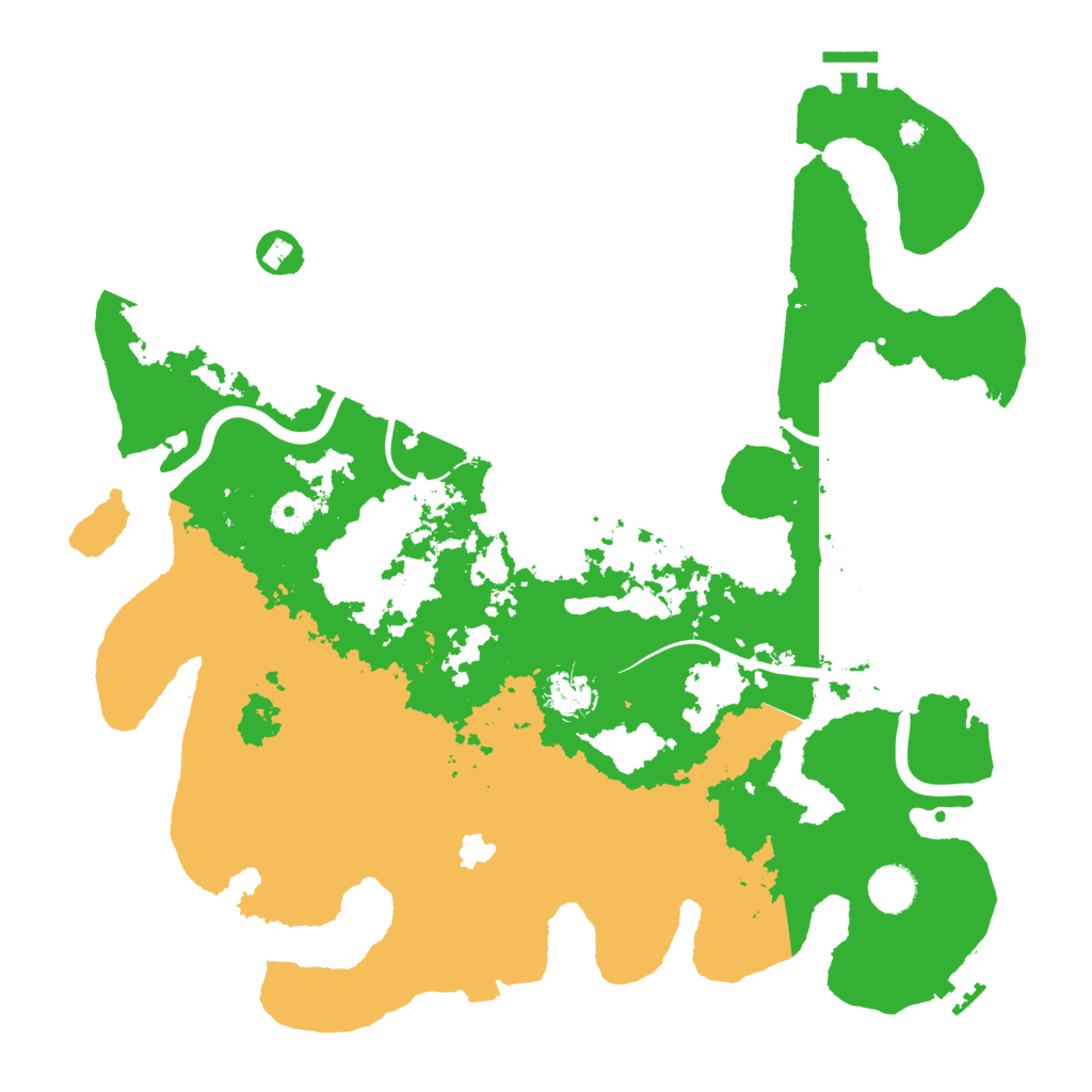 Biome Rust Map: Procedural Map, Size: 4000, Seed: 102816564