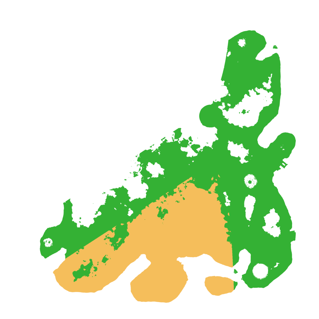Biome Rust Map: Procedural Map, Size: 3700, Seed: 1732916204
