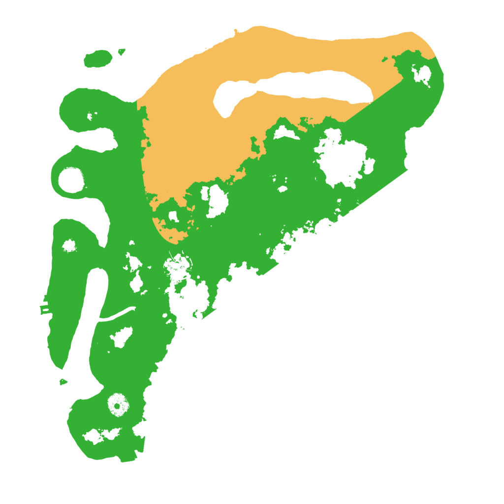 Biome Rust Map: Procedural Map, Size: 3500, Seed: 1273864719
