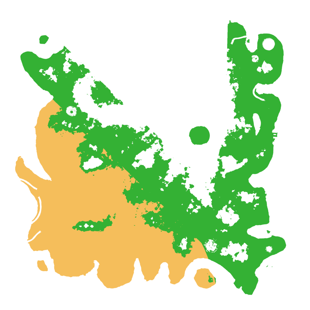 Biome Rust Map: Procedural Map, Size: 4500, Seed: 88056703