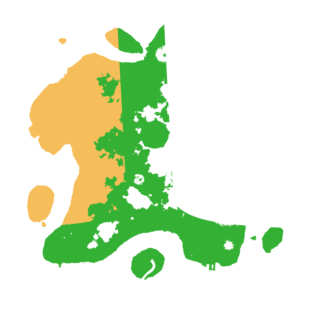 Biome Rust Map: Procedural Map, Size: 3000, Seed: 22950