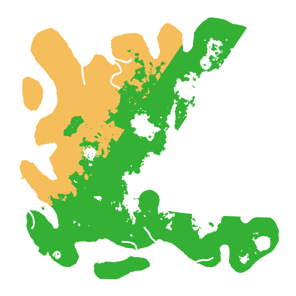 Biome Rust Map: Procedural Map, Size: 3800, Seed: 18897651