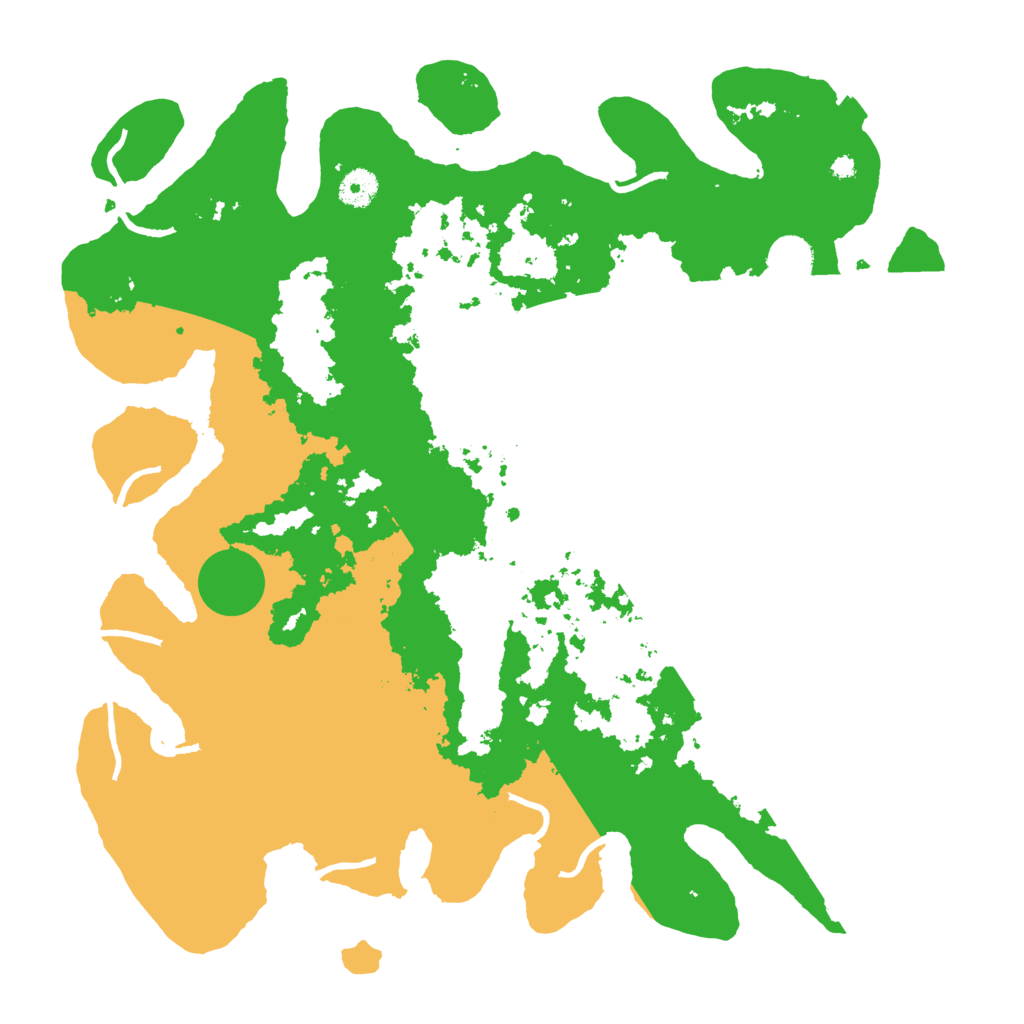 Biome Rust Map: Procedural Map, Size: 4050, Seed: 1219356151