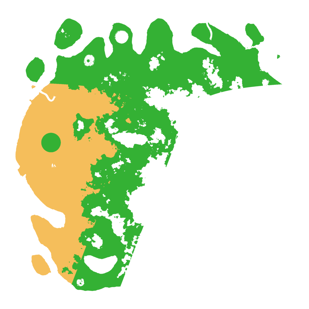 Biome Rust Map: Procedural Map, Size: 4200, Seed: 299425951