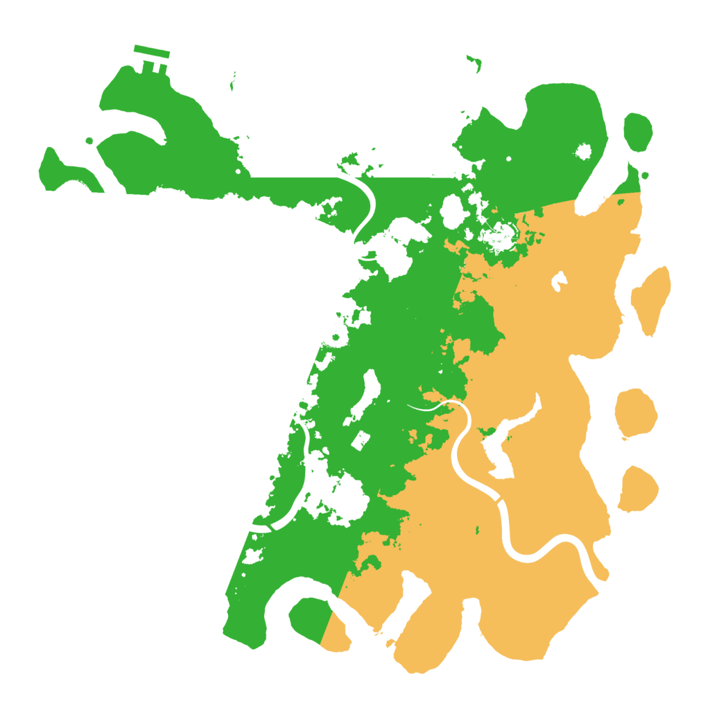 Biome Rust Map: Procedural Map, Size: 4000, Seed: 302057580