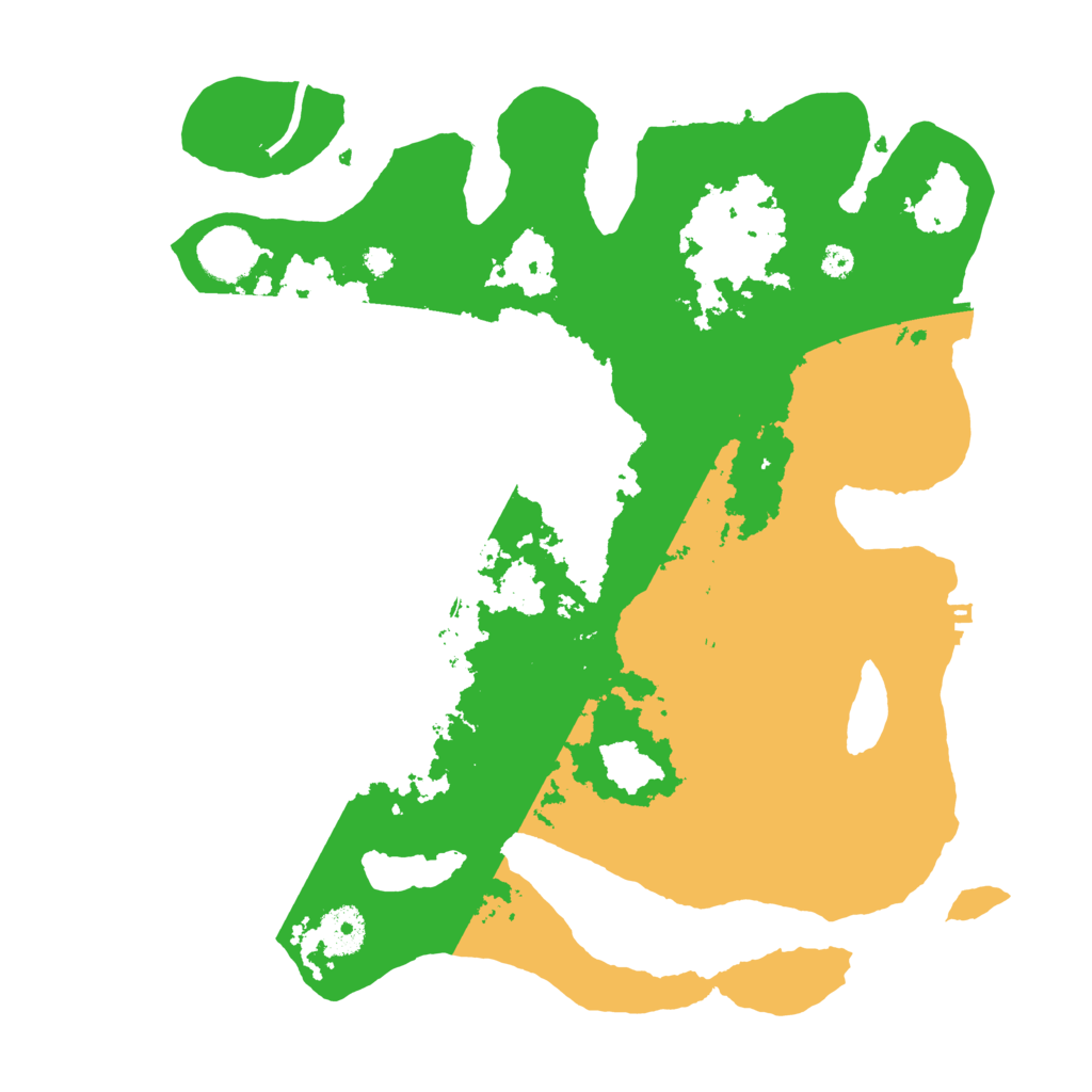 Biome Rust Map: Procedural Map, Size: 3500, Seed: 983889664