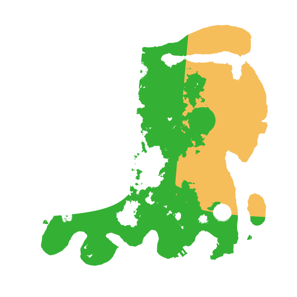 Biome Rust Map: Procedural Map, Size: 3000, Seed: 1649856045