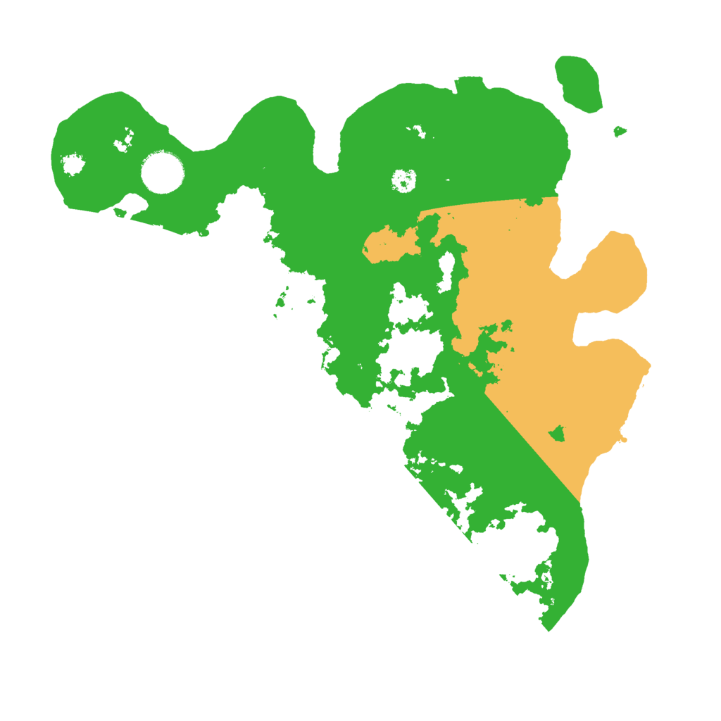 Biome Rust Map: Procedural Map, Size: 3000, Seed: 1677875685