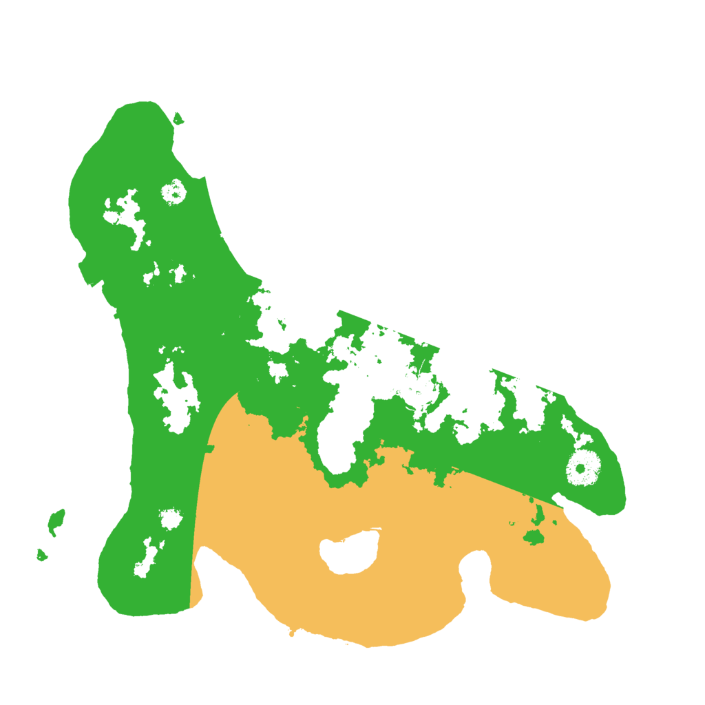 Biome Rust Map: Procedural Map, Size: 3000, Seed: 1096855105