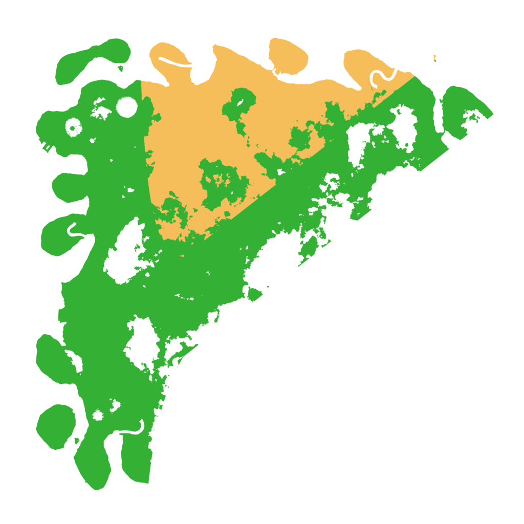 Biome Rust Map: Procedural Map, Size: 4500, Seed: 711848798