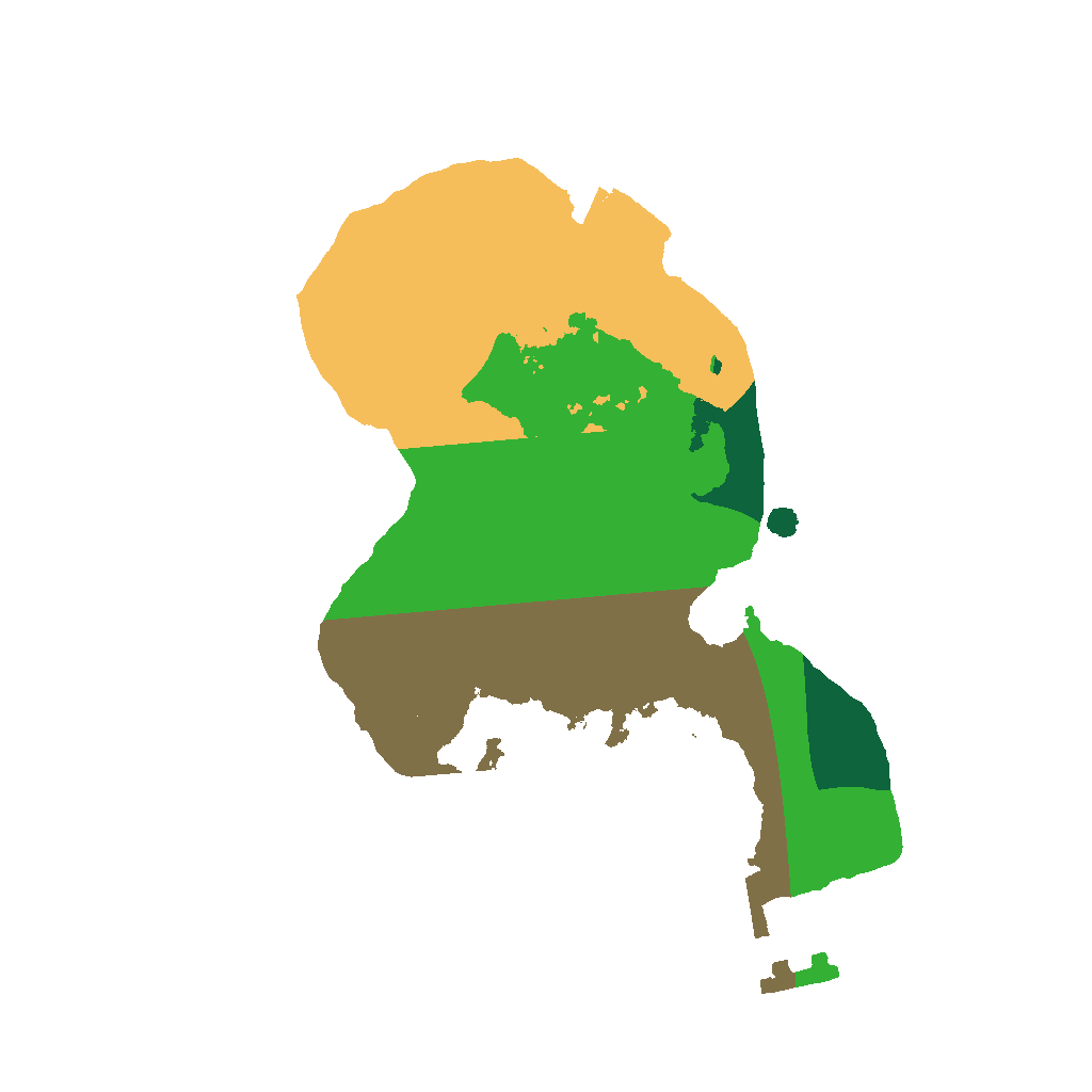 Biome Rust Map: Procedural Map, Size: 1500, Seed: 33114