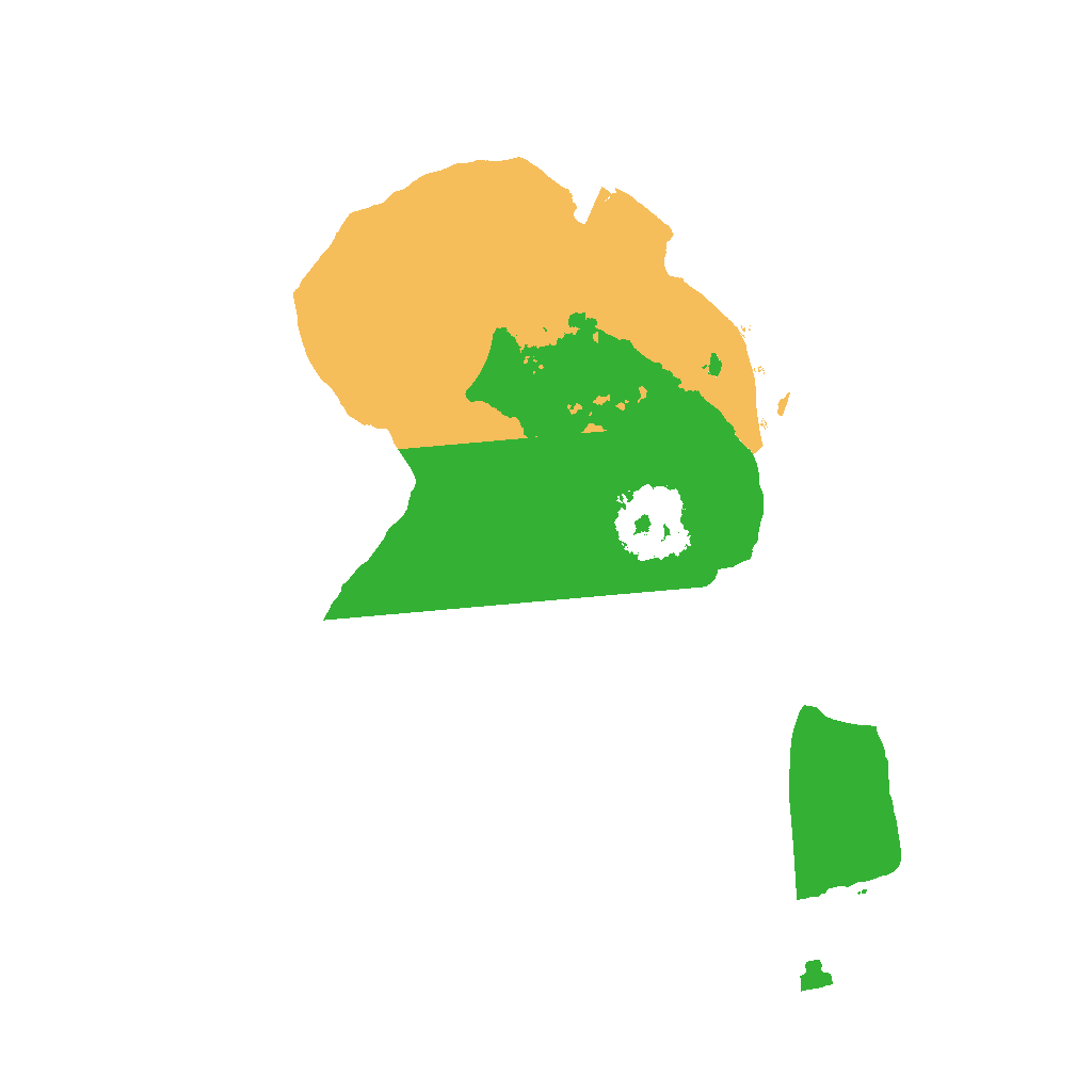 Biome Rust Map: Procedural Map, Size: 1500, Seed: 33114