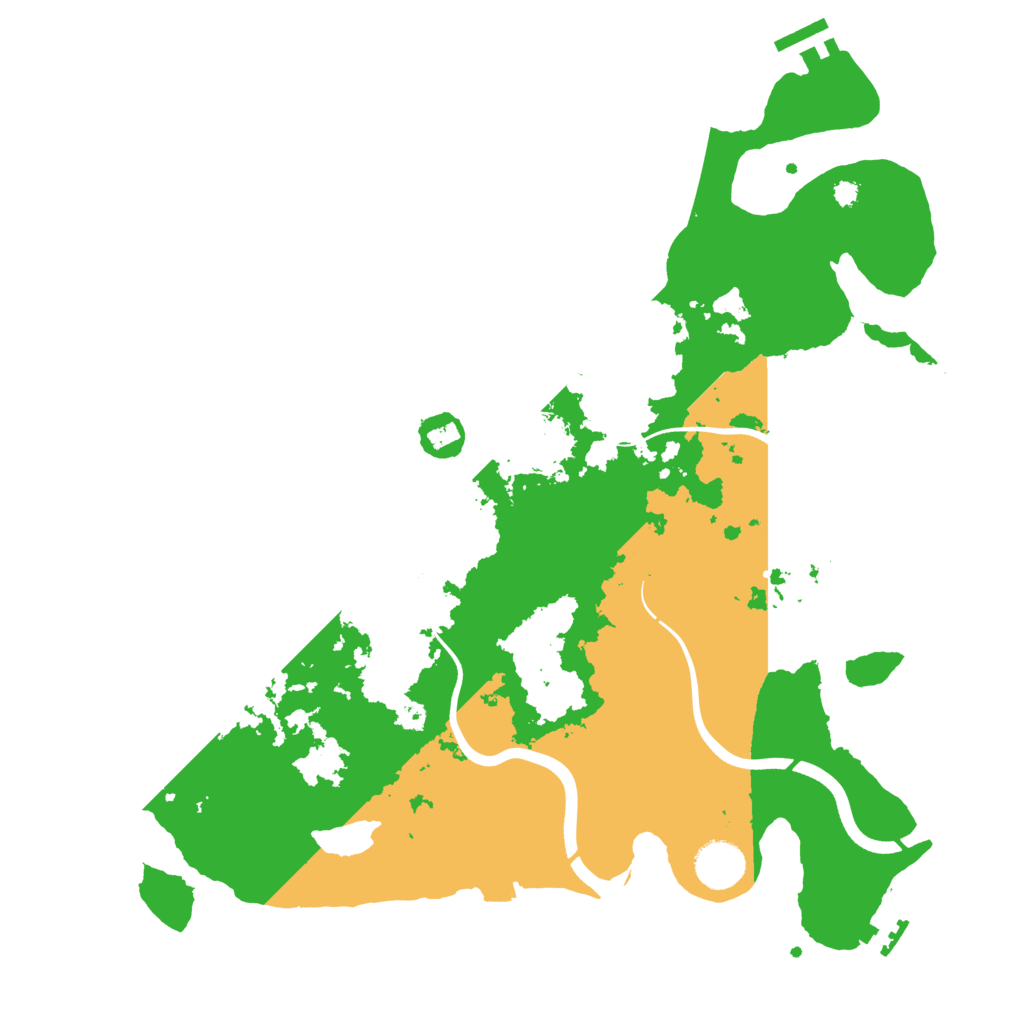 Biome Rust Map: Procedural Map, Size: 3700, Seed: 1292353408