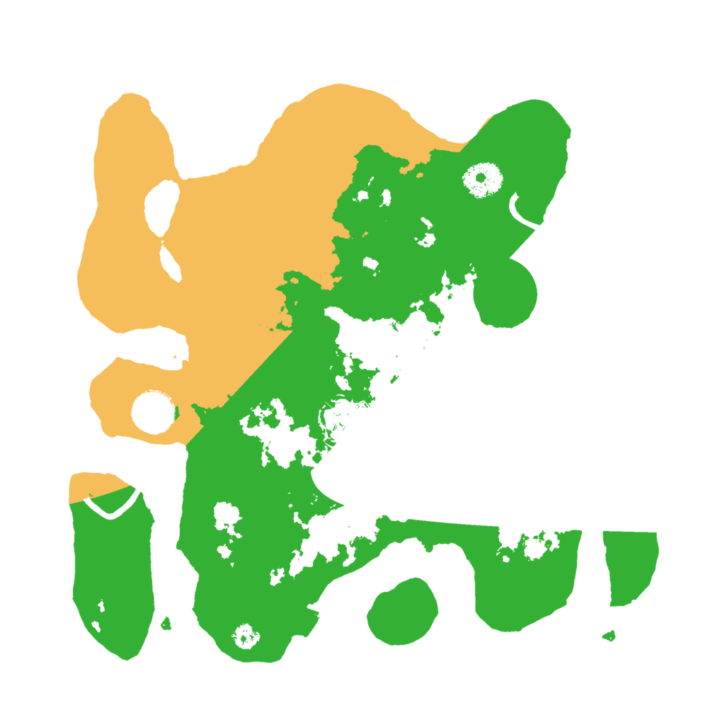 Biome Rust Map: Procedural Map, Size: 3000, Seed: 11234