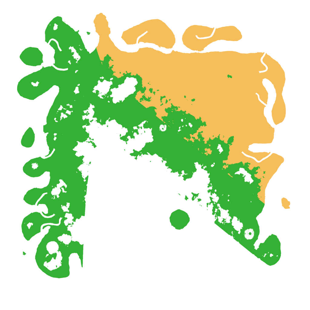 Biome Rust Map: Procedural Map, Size: 4500, Seed: 631480836