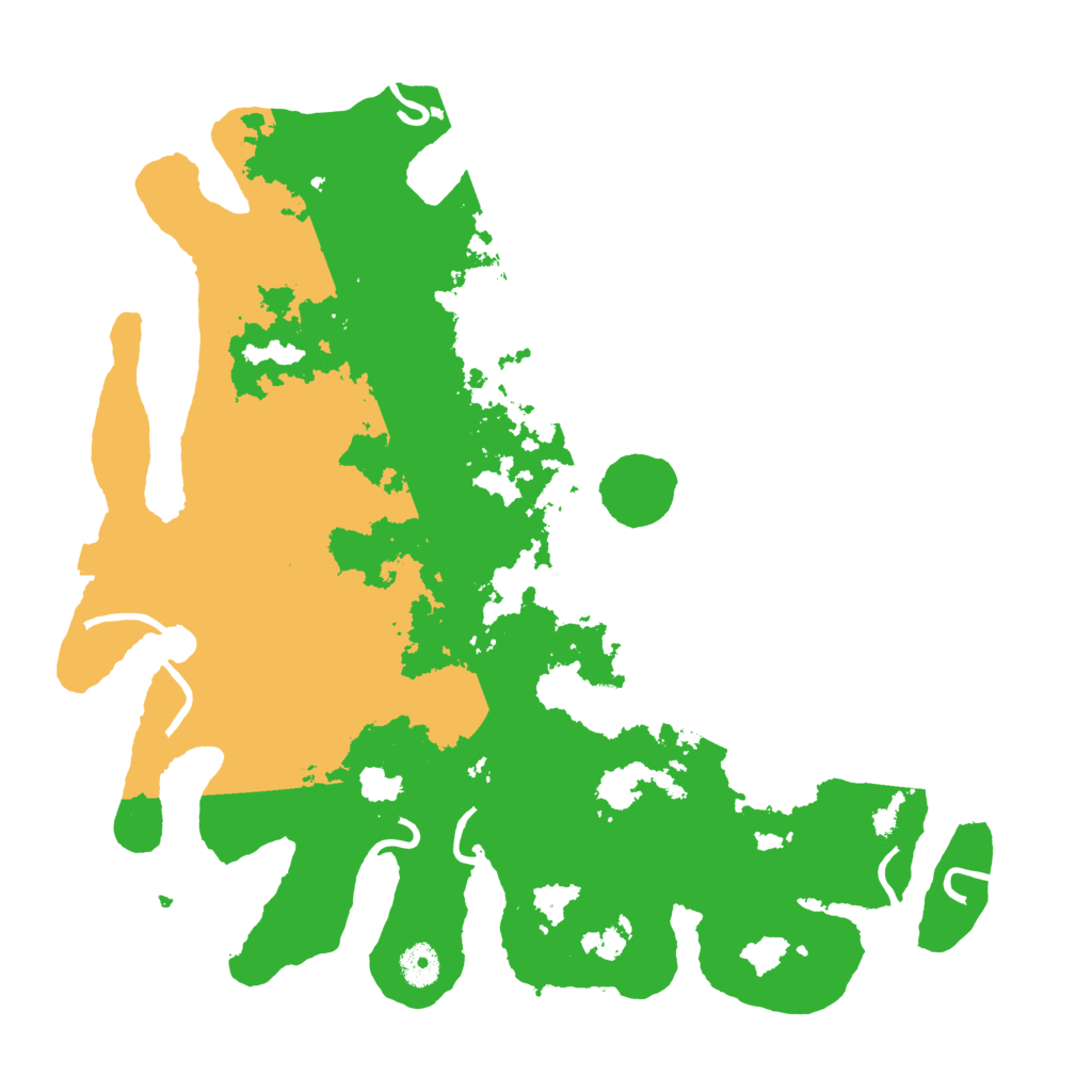 Biome Rust Map: Procedural Map, Size: 4000, Seed: 75392